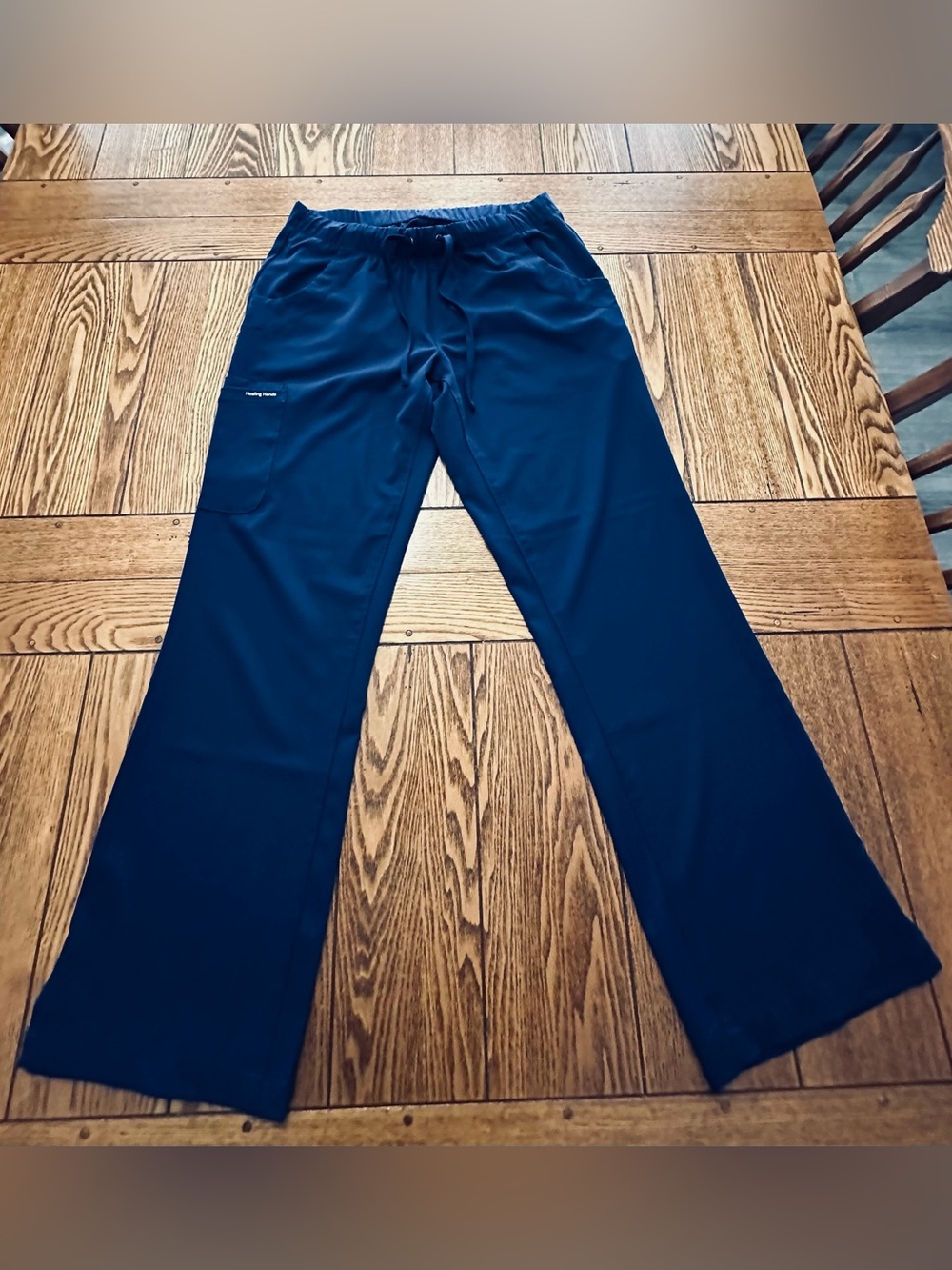 Women’s Healing Hands HH Works “Rebecca” in Navy ~ EUC